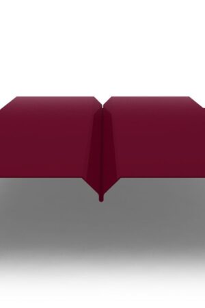 Сайдинг ЕВРОБРУС (ПЭ-3005-0,4)  367(340) тиснение