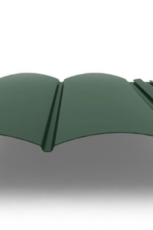 Сайдинг БРЕВНО (ПЭ-6005 - 0,45) 367(345) усиленный