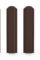 Евроштакетник 129 мм (ПЭ-8017/8017-0,45)