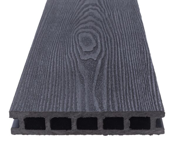 Террасная доска Altay Decking 150х24 мм, графит
