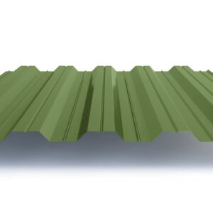 Профлист НС35 с покрытием Полиэстер 0,45 мм, RAL 6002