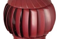 Дефлектор ротационный (турбодефлектор) 160мм (вишневый)