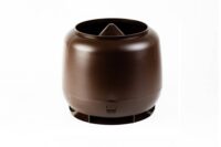 Колпак для выхода вентиляции изолированного 160 (коричневый)