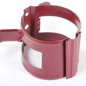 Кронштейн трубы на дерево, 90мм, RAL3005