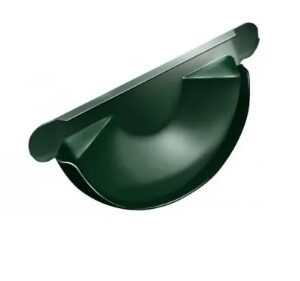 Заглушка торц.универс., 125мм, RAL6005