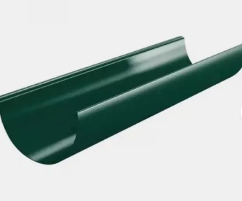 Желоб полукруглый, 125мм, 3м, RAL6005