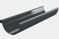 Желоб полукруглый, 125мм, 3м, RAL7024