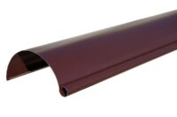 Желоб полукруглый, 125мм, 3м, RAL8017