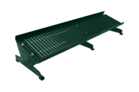 Мостик кровельный 1,5м, 3 оп.,9 ЭПДМ рез.,6 болт. 8х60, 15 болт. М8, 15 гаек М8 и 15 шайб  (RAL6005)